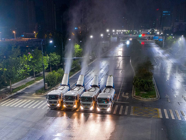 除塵霧炮機(jī)的供水壓力有什么作用？