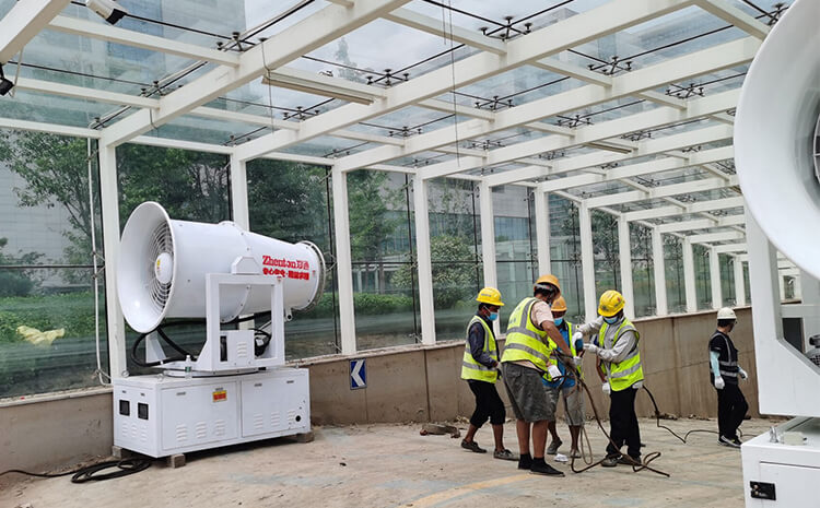 霧炮機(jī)設(shè)備適合在城市隧道的建設(shè)中使用嗎？