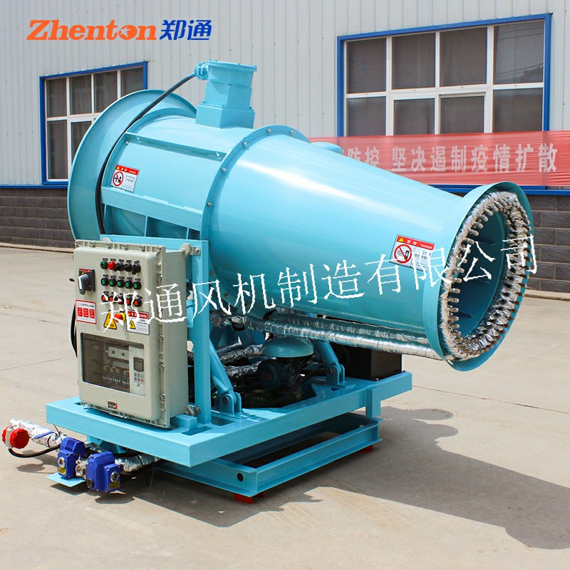 智能霧炮機是如何自動操控使用的？